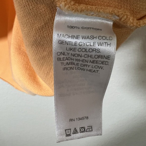 Vineyard Vines Mens Shirt Size Medium Orange Polo Golf Short Sleeve 1k050 - Picture 5 of 9